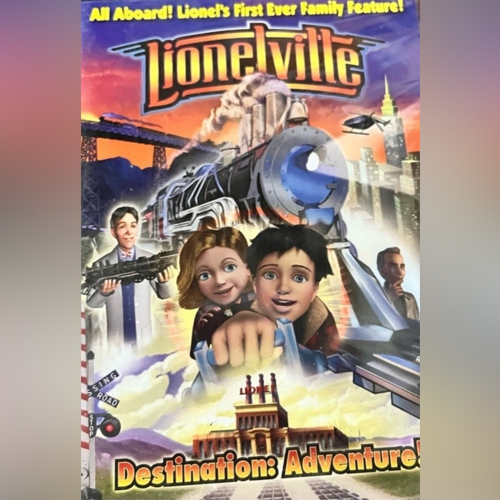 Lionel Train Adventure dvd new wrapped still